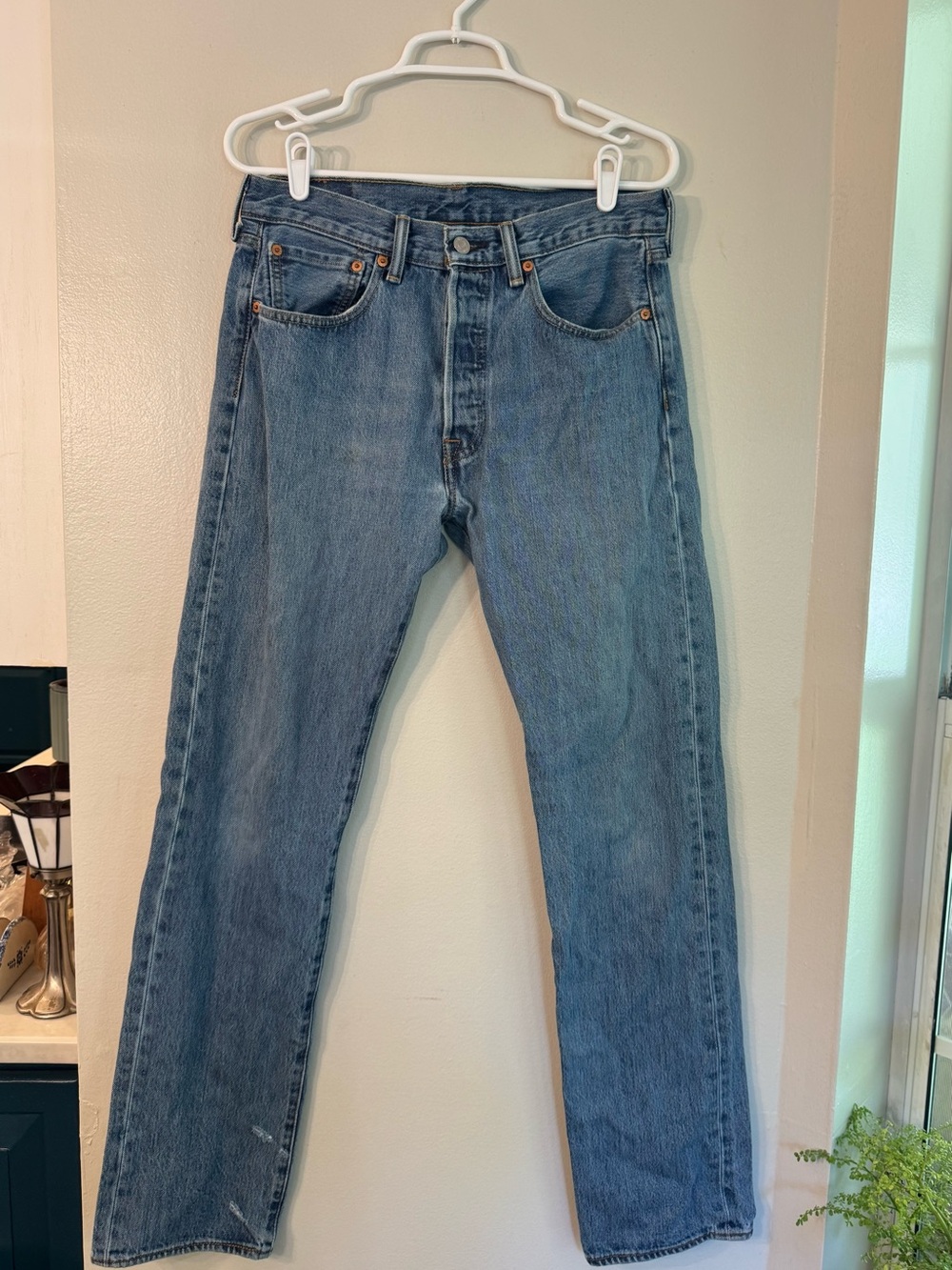 Levi’s Classic Women’s Straight-Leg Button Fly Jeans